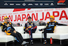 GP GIAPPONE, Qualifiche top three in the FIA Press Conference (L to R): Oscar Piastri (AUS) McLaren, second; Max Verstappen (NLD) Red Bull Racing, pole position; Lando Norris (GBR) McLaren, third.
23.09.2023. Formula 1 World Championship, Rd 17, Japanese Grand Prix, Suzuka, Japan, Qualifiche Day.
- www.xpbimages.com, EMail: requests@xpbimages.com © Copyright: Batchelor / XPB Images