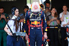 GP GIAPPONE, (L to R): Rebecca Lee (GBR) FIA Offical Gara Starter in qualifying parc ferme with pole sitter Max Verstappen (NLD) Red Bull Racing.
23.09.2023. Formula 1 World Championship, Rd 17, Japanese Grand Prix, Suzuka, Japan, Qualifiche Day.
- www.xpbimages.com, EMail: requests@xpbimages.com © Copyright: Batchelor / XPB Images
