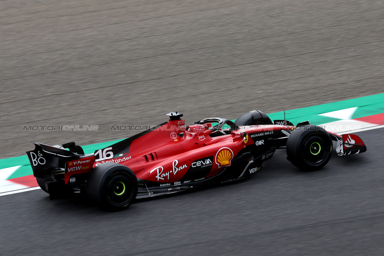 GP GIAPPONE, Charles Leclerc (MON) Ferrari SF-23.

22.09.2023. Formula 1 World Championship, Rd 17, Japanese Grand Prix, Suzuka, Japan, Practice Day.

- www.xpbimages.com, EMail: requests@xpbimages.com © Copyright: Moy / XPB Images