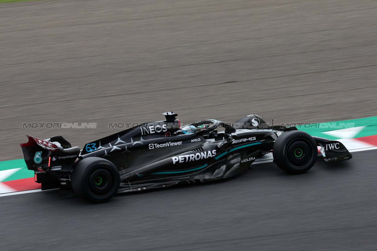 GP GIAPPONE, George Russell (GBR) Mercedes AMG F1 W14.

22.09.2023. Formula 1 World Championship, Rd 17, Japanese Grand Prix, Suzuka, Japan, Practice Day.

- www.xpbimages.com, EMail: requests@xpbimages.com © Copyright: Moy / XPB Images