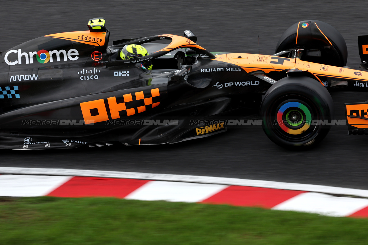 GP GIAPPONE, Lando Norris (GBR) McLaren MCL60.

22.09.2023. Formula 1 World Championship, Rd 17, Japanese Grand Prix, Suzuka, Japan, Practice Day.

- www.xpbimages.com, EMail: requests@xpbimages.com © Copyright: Moy / XPB Images