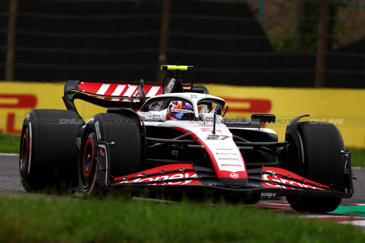 GP GIAPPONE, Nico Hulkenberg (GER) Haas VF-23.

22.09.2023. Formula 1 World Championship, Rd 17, Japanese Grand Prix, Suzuka, Japan, Practice Day.

 - www.xpbimages.com, EMail: requests@xpbimages.com © Copyright: Coates / XPB Images