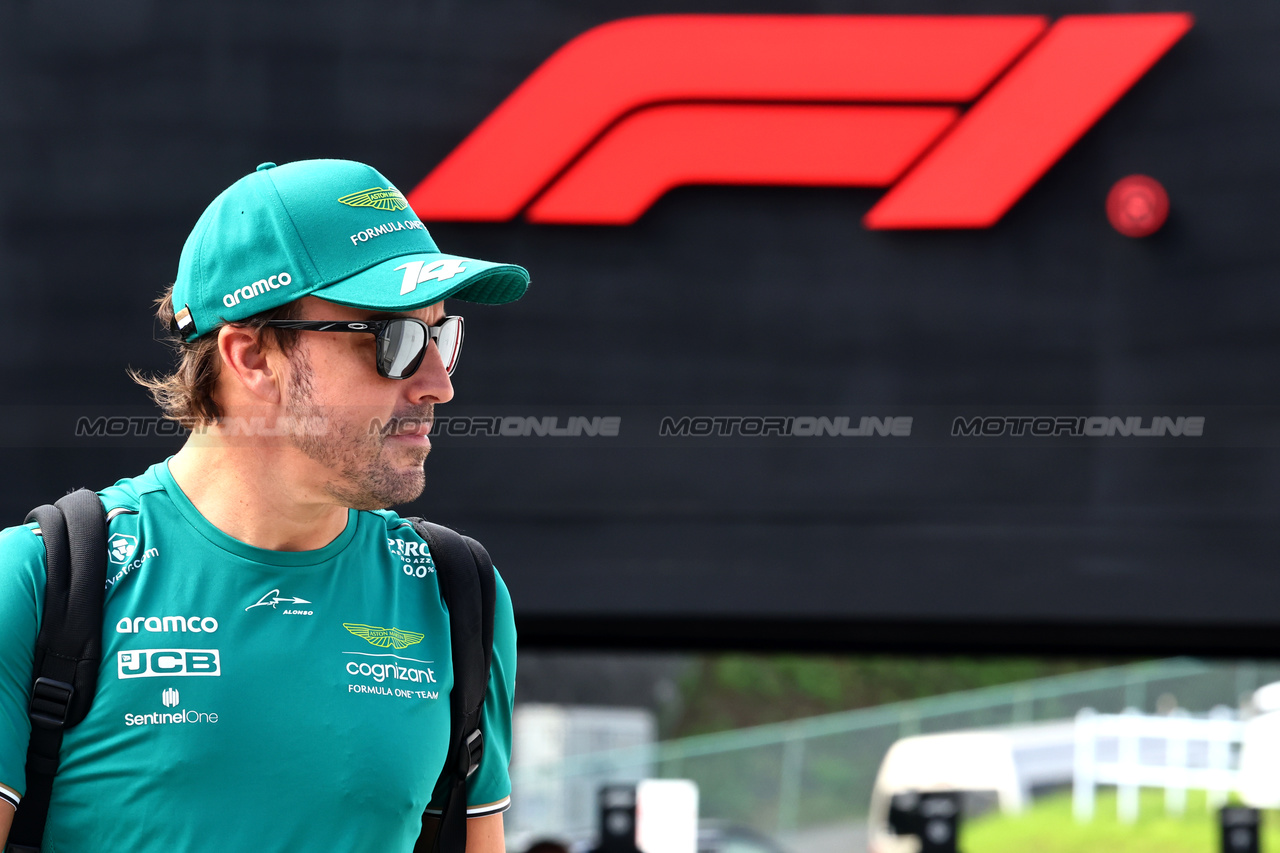 GP GIAPPONE, Fernando Alonso (ESP) Aston Martin F1 Team.

22.09.2023. Formula 1 World Championship, Rd 17, Japanese Grand Prix, Suzuka, Japan, Practice Day.

- www.xpbimages.com, EMail: requests@xpbimages.com © Copyright: Batchelor / XPB Images