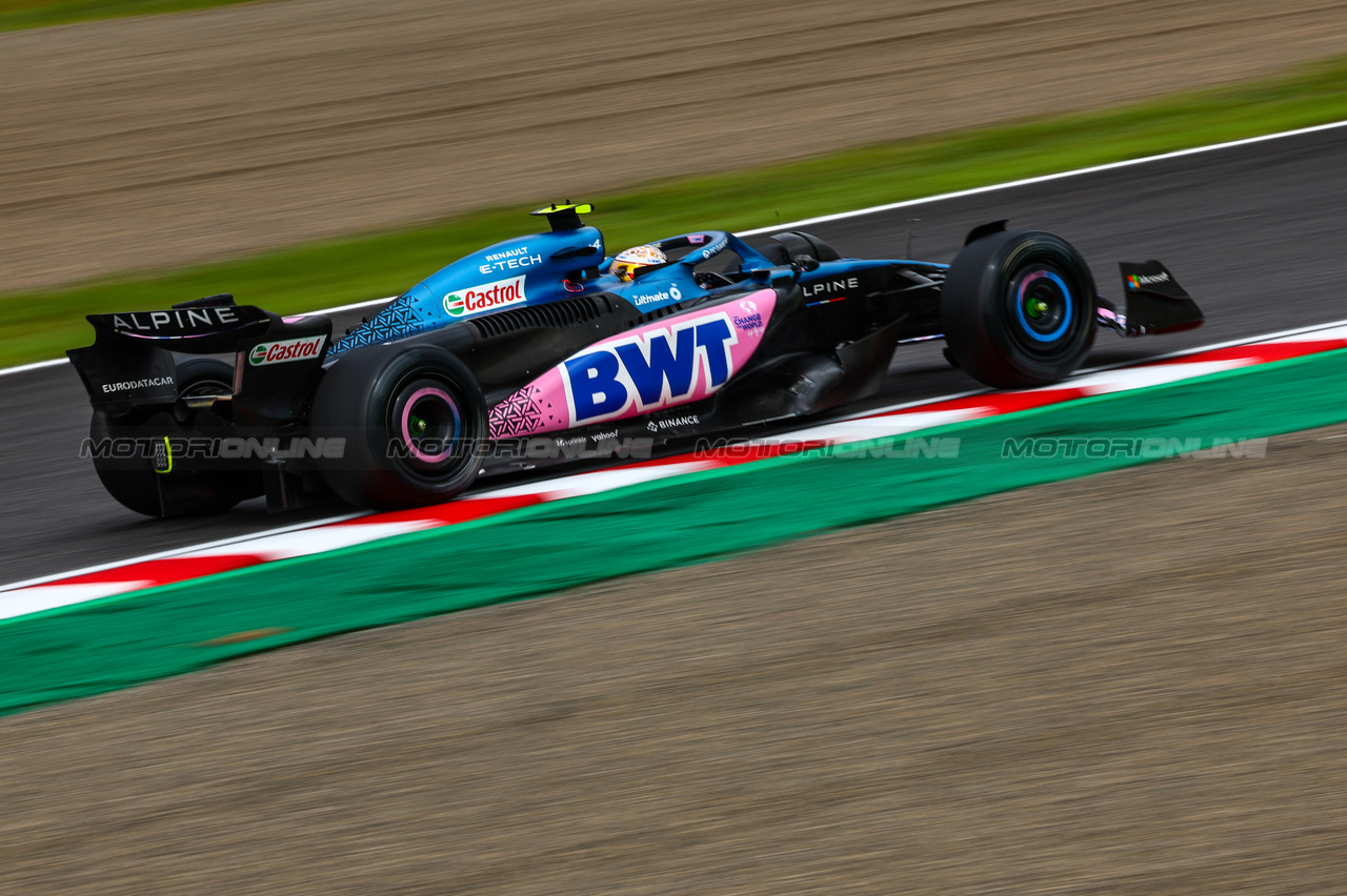 GP GIAPPONE, Pierre Gasly (FRA), Alpine F1 Team 
22.09.2023. Formula 1 World Championship, Rd 17, Japanese Grand Prix, Suzuka, Japan, Practice Day.
- www.xpbimages.com, EMail: requests@xpbimages.com © Copyright: Charniaux / XPB Images