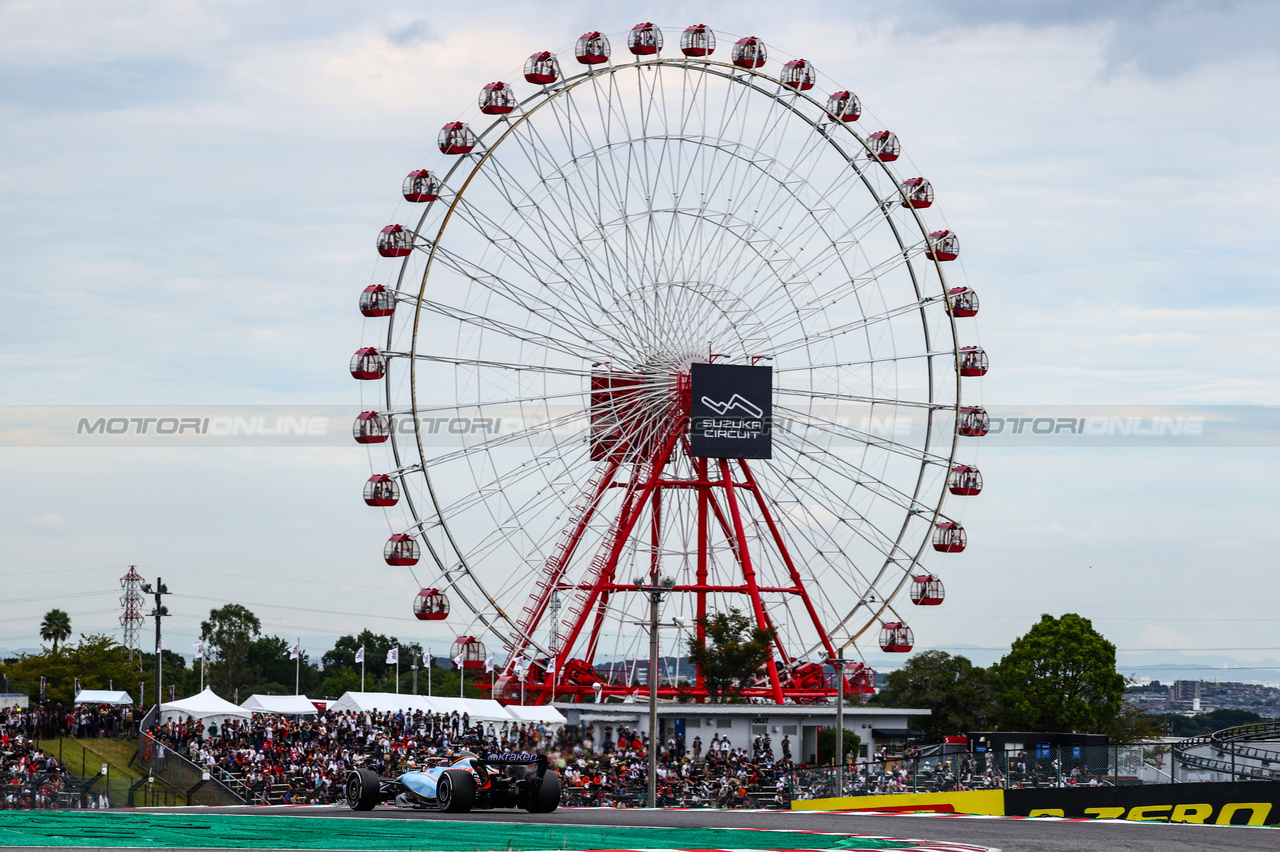 GP GIAPPONE, Alex Albon (THA), Williams F1 Team 
22.09.2023. Formula 1 World Championship, Rd 17, Japanese Grand Prix, Suzuka, Japan, Practice Day.
- www.xpbimages.com, EMail: requests@xpbimages.com © Copyright: Charniaux / XPB Images