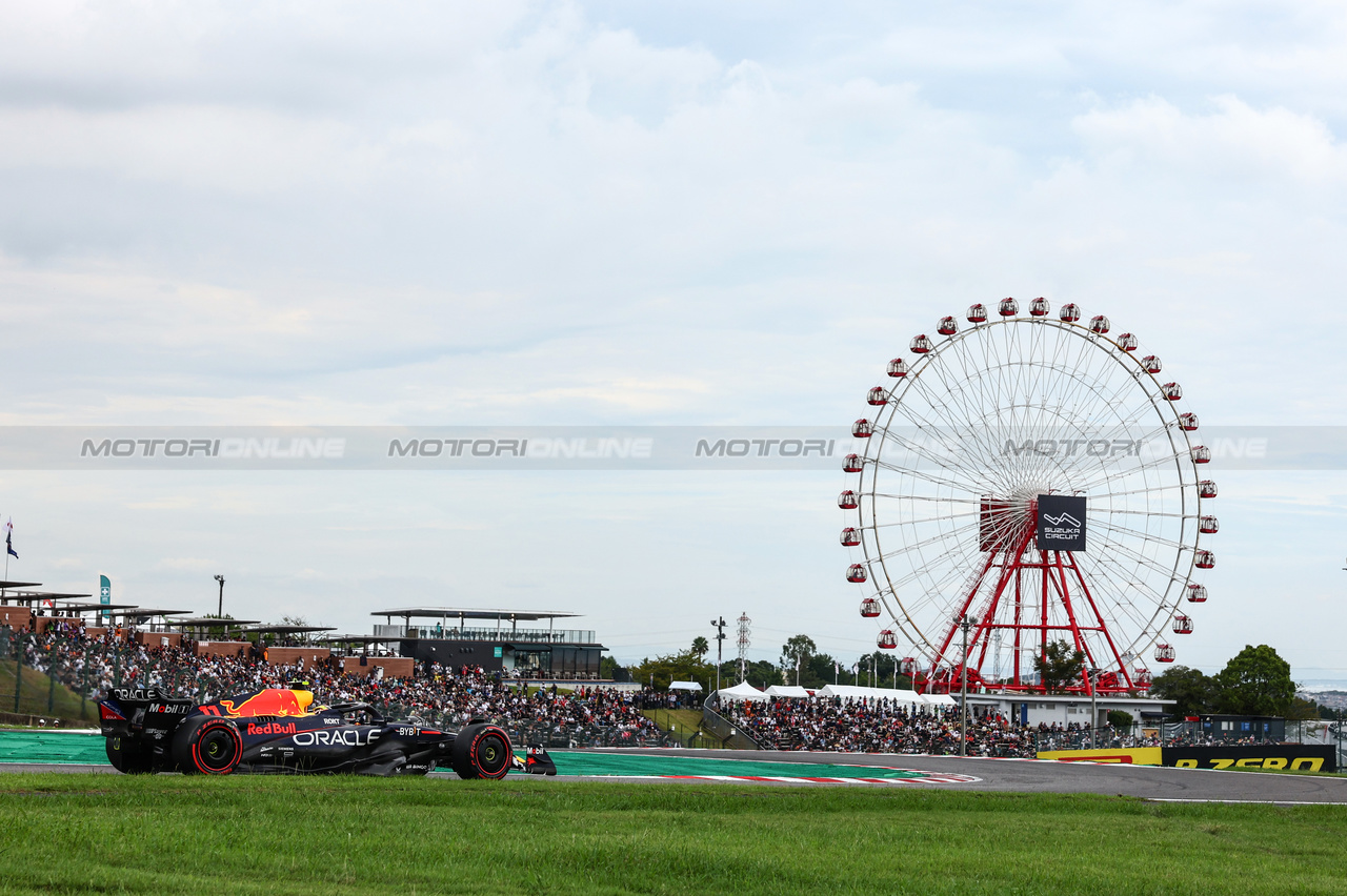 GP GIAPPONE, Max Verstappen (NLD), Red Bull Racing 
22.09.2023. Formula 1 World Championship, Rd 17, Japanese Grand Prix, Suzuka, Japan, Practice Day.
- www.xpbimages.com, EMail: requests@xpbimages.com © Copyright: Charniaux / XPB Images