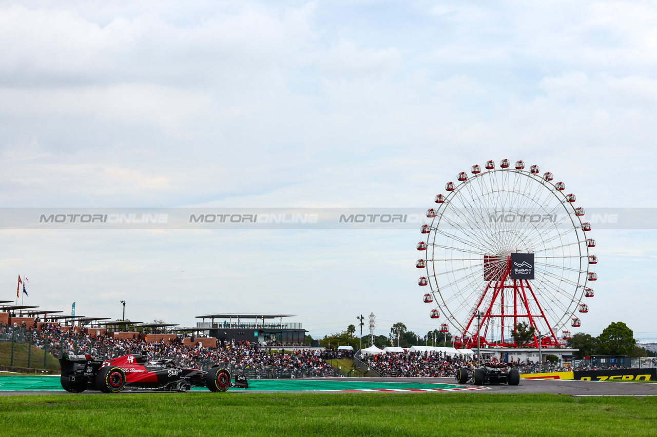 GP GIAPPONE, Valtteri Bottas (FIN), Alfa Romeo Racing 
22.09.2023. Formula 1 World Championship, Rd 17, Japanese Grand Prix, Suzuka, Japan, Practice Day.
- www.xpbimages.com, EMail: requests@xpbimages.com © Copyright: Charniaux / XPB Images