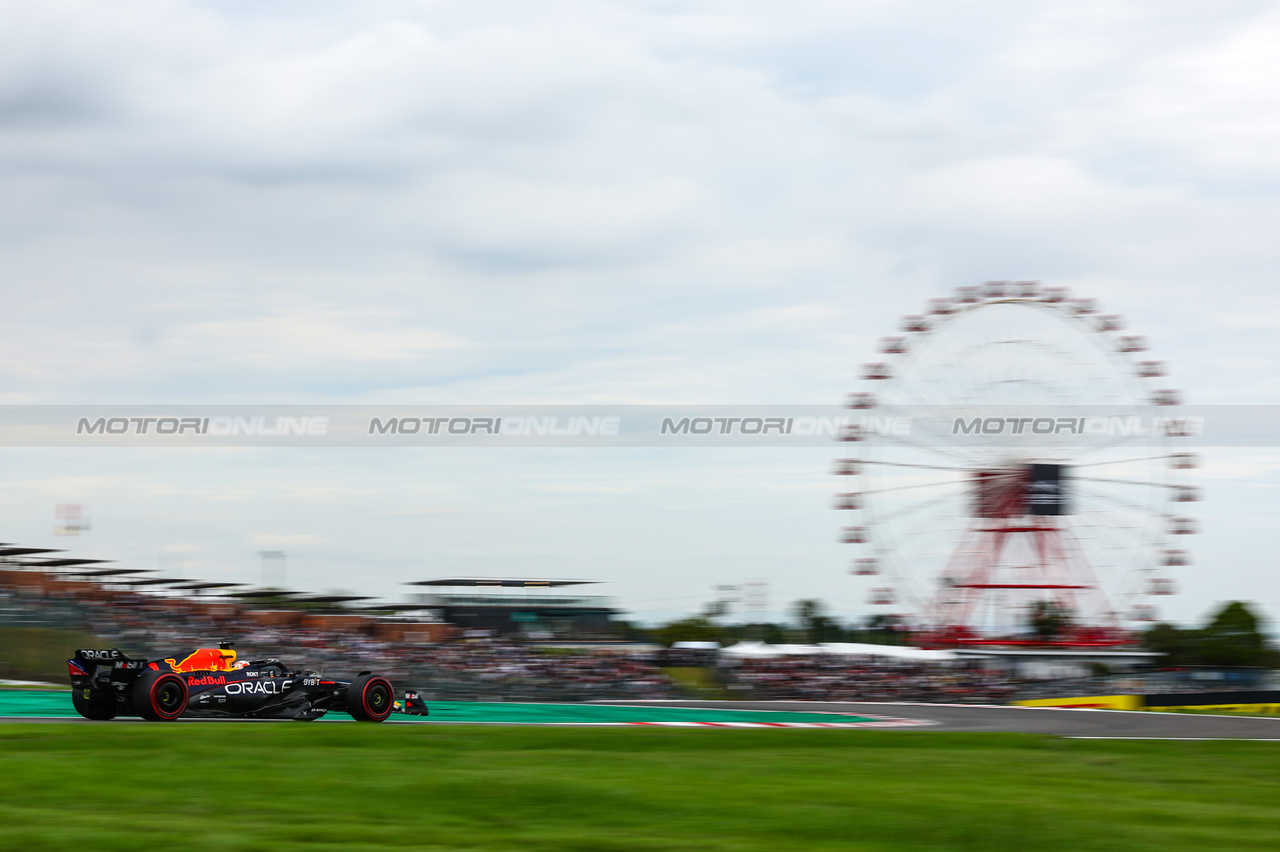GP GIAPPONE, Max Verstappen (NLD), Red Bull Racing 
22.09.2023. Formula 1 World Championship, Rd 17, Japanese Grand Prix, Suzuka, Japan, Practice Day.
- www.xpbimages.com, EMail: requests@xpbimages.com © Copyright: Charniaux / XPB Images