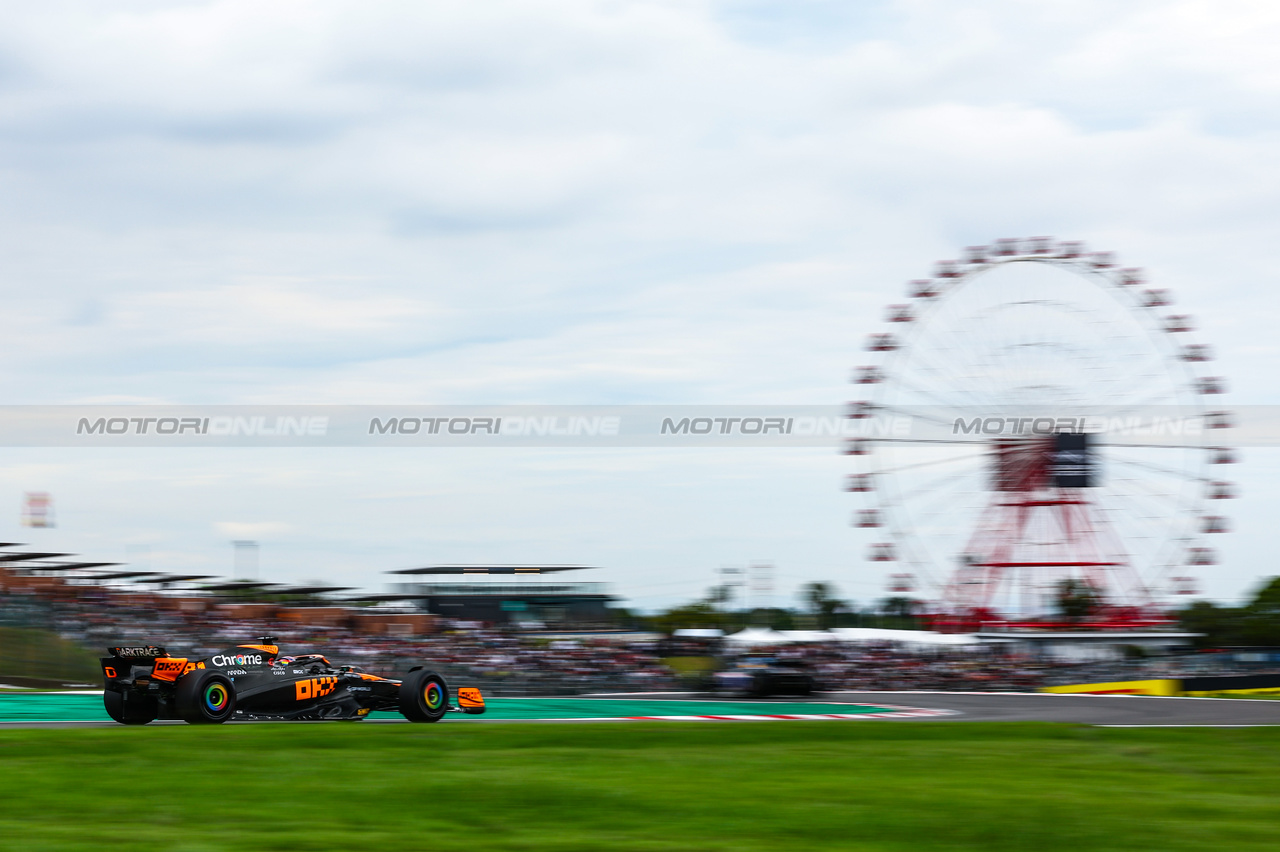 GP GIAPPONE, Oscar Piastri (AUS), McLaren 
22.09.2023. Formula 1 World Championship, Rd 17, Japanese Grand Prix, Suzuka, Japan, Practice Day.
- www.xpbimages.com, EMail: requests@xpbimages.com © Copyright: Charniaux / XPB Images