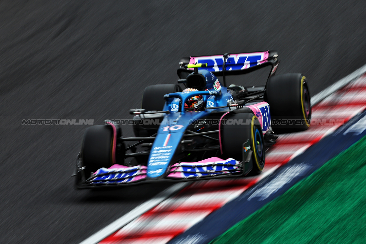 GP GIAPPONE, Pierre Gasly (FRA) Alpine F1 Team A523.

22.09.2023. Formula 1 World Championship, Rd 17, Japanese Grand Prix, Suzuka, Japan, Practice Day.

 - www.xpbimages.com, EMail: requests@xpbimages.com © Copyright: Coates / XPB Images
