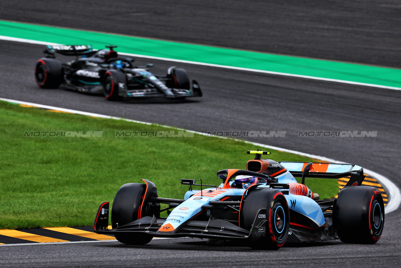 GP GIAPPONE, Logan Sargeant (USA) Williams Racing FW45.

22.09.2023. Formula 1 World Championship, Rd 17, Japanese Grand Prix, Suzuka, Japan, Practice Day.

- www.xpbimages.com, EMail: requests@xpbimages.com © Copyright: Batchelor / XPB Images