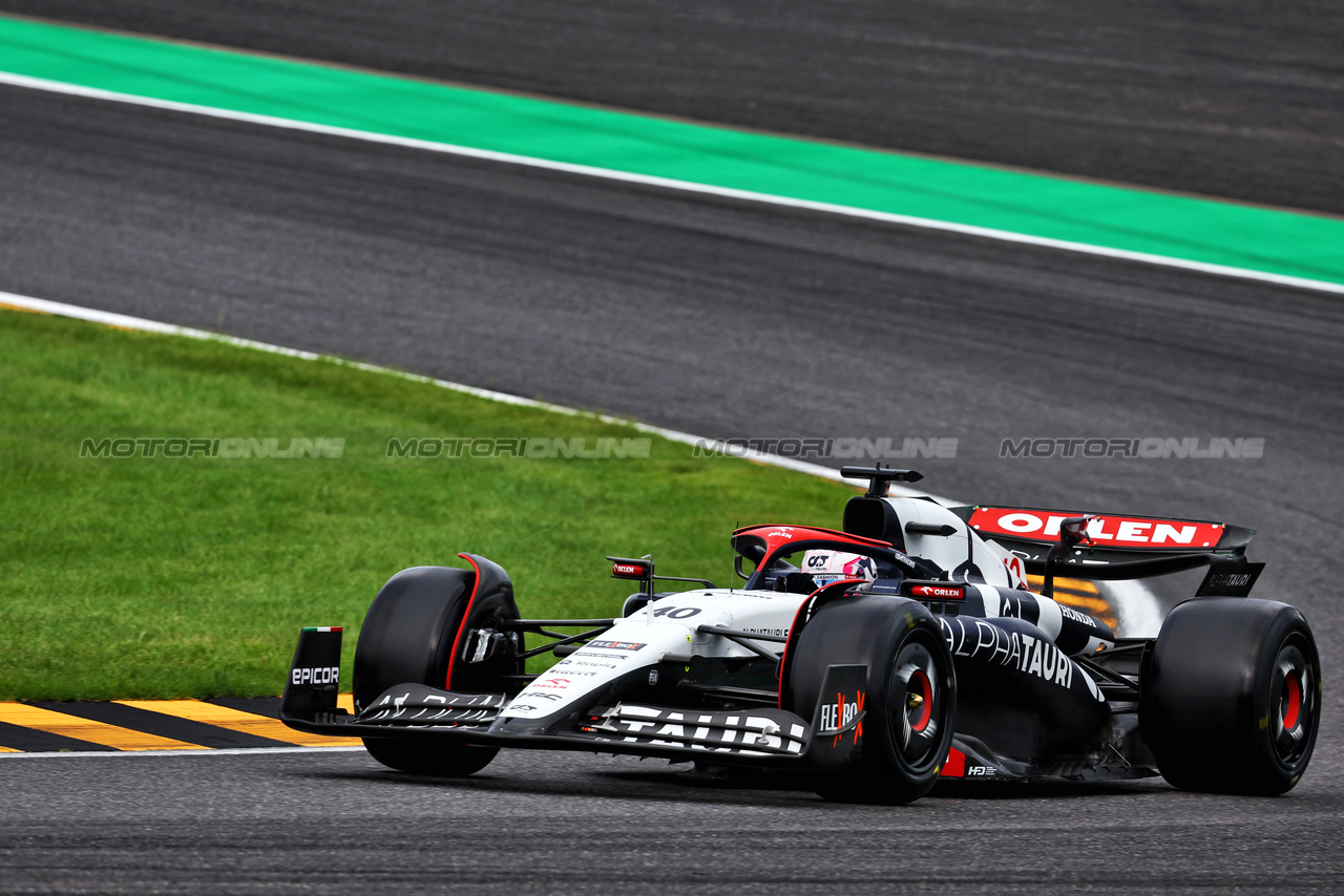 GP GIAPPONE, Liam Lawson (NZL) AlphaTauri AT04.

22.09.2023. Formula 1 World Championship, Rd 17, Japanese Grand Prix, Suzuka, Japan, Practice Day.

- www.xpbimages.com, EMail: requests@xpbimages.com © Copyright: Batchelor / XPB Images