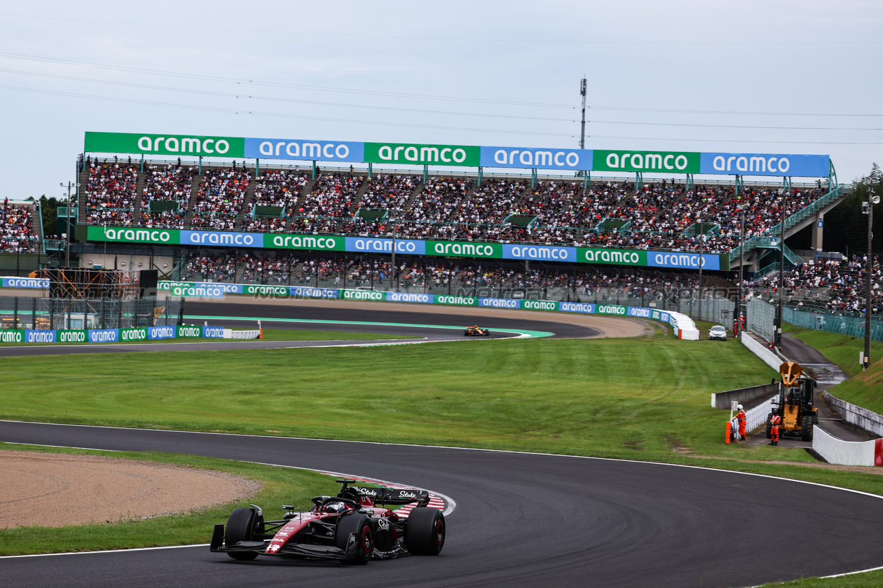 GP GIAPPONE, Valtteri Bottas (FIN), Alfa Romeo Racing 
22.09.2023. Formula 1 World Championship, Rd 17, Japanese Grand Prix, Suzuka, Japan, Practice Day.
- www.xpbimages.com, EMail: requests@xpbimages.com © Copyright: Charniaux / XPB Images