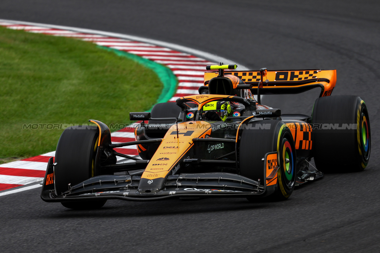 GP GIAPPONE, Lando Norris (GBR), McLaren F1 Team 
22.09.2023. Formula 1 World Championship, Rd 17, Japanese Grand Prix, Suzuka, Japan, Practice Day.
- www.xpbimages.com, EMail: requests@xpbimages.com © Copyright: Charniaux / XPB Images