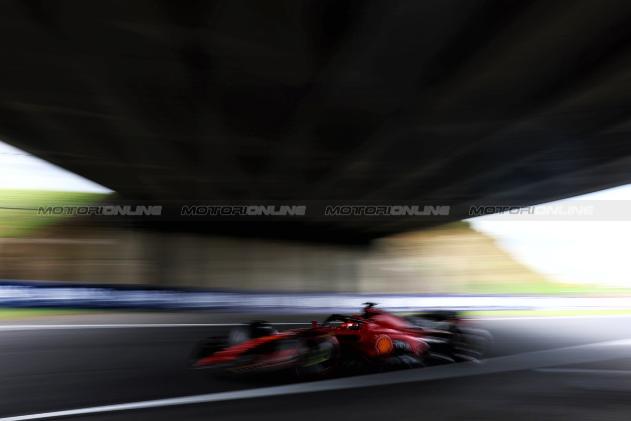 GP GIAPPONE, Charles Leclerc (MON) Ferrari SF-23.

22.09.2023. Formula 1 World Championship, Rd 17, Japanese Grand Prix, Suzuka, Japan, Practice Day.

 - www.xpbimages.com, EMail: requests@xpbimages.com © Copyright: Coates / XPB Images