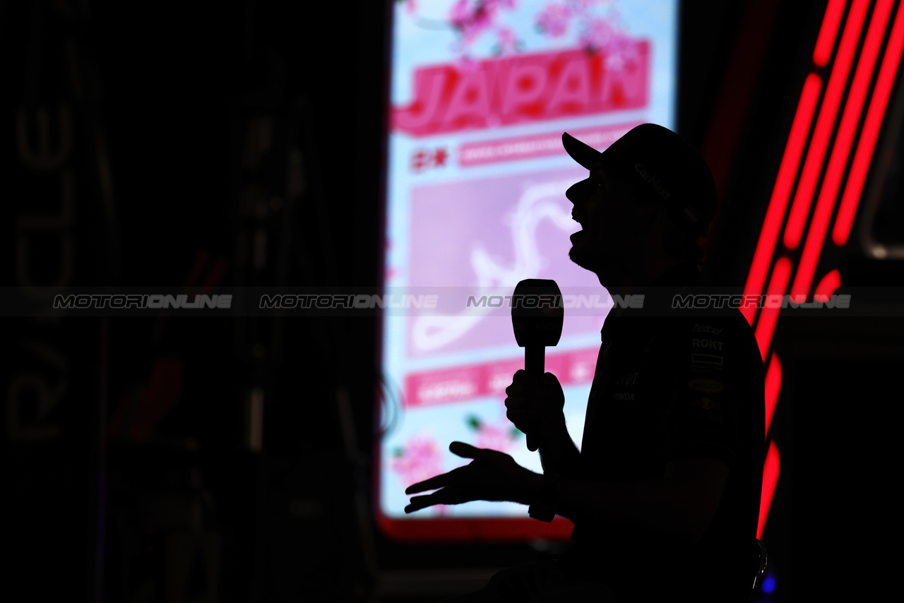 GP GIAPPONE, Max Verstappen (NLD) Red Bull Racing.

22.09.2023. Formula 1 World Championship, Rd 17, Japanese Grand Prix, Suzuka, Japan, Practice Day.

- www.xpbimages.com, EMail: requests@xpbimages.com © Copyright: Moy / XPB Images