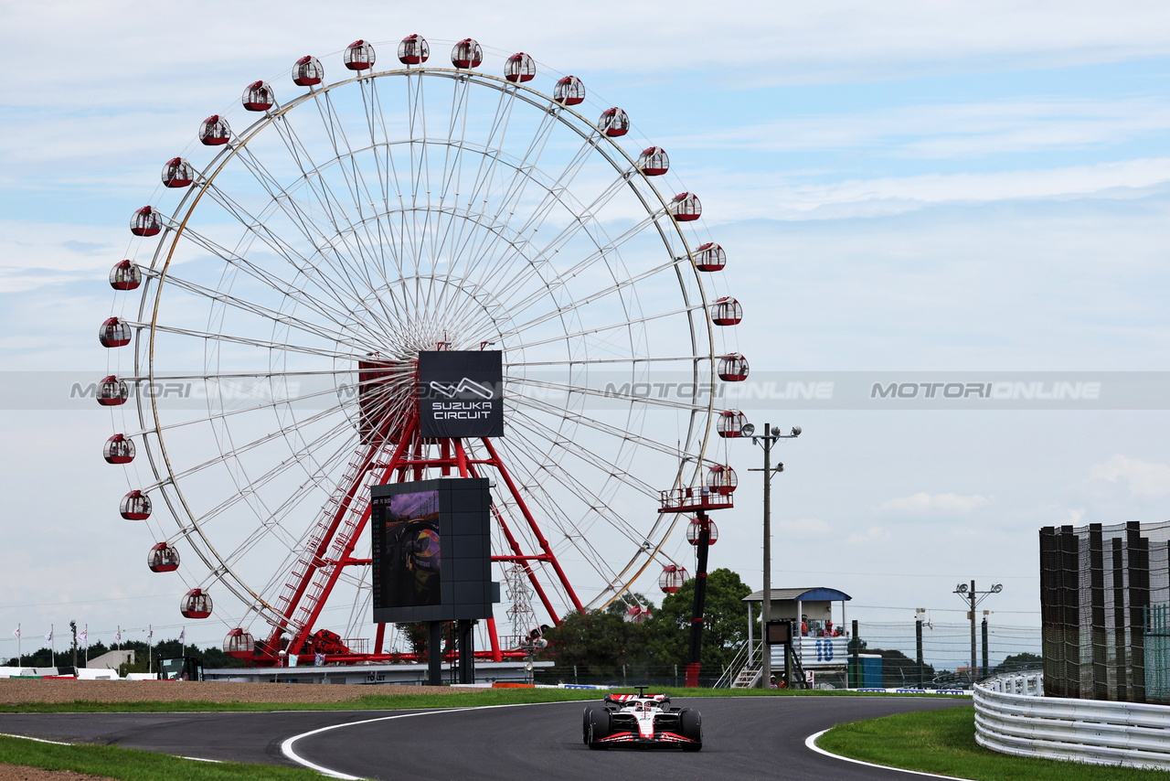 GP GIAPPONE, Kevin Magnussen (DEN) Haas VF-23.

22.09.2023. Formula 1 World Championship, Rd 17, Japanese Grand Prix, Suzuka, Japan, Practice Day.

- www.xpbimages.com, EMail: requests@xpbimages.com © Copyright: Moy / XPB Images