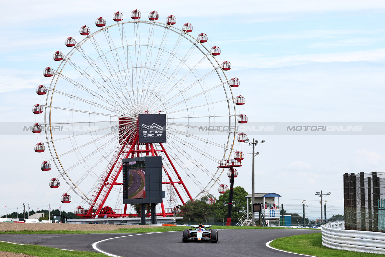 GP GIAPPONE, Logan Sargeant (USA) Williams Racing FW45.

22.09.2023. Formula 1 World Championship, Rd 17, Japanese Grand Prix, Suzuka, Japan, Practice Day.

- www.xpbimages.com, EMail: requests@xpbimages.com © Copyright: Moy / XPB Images