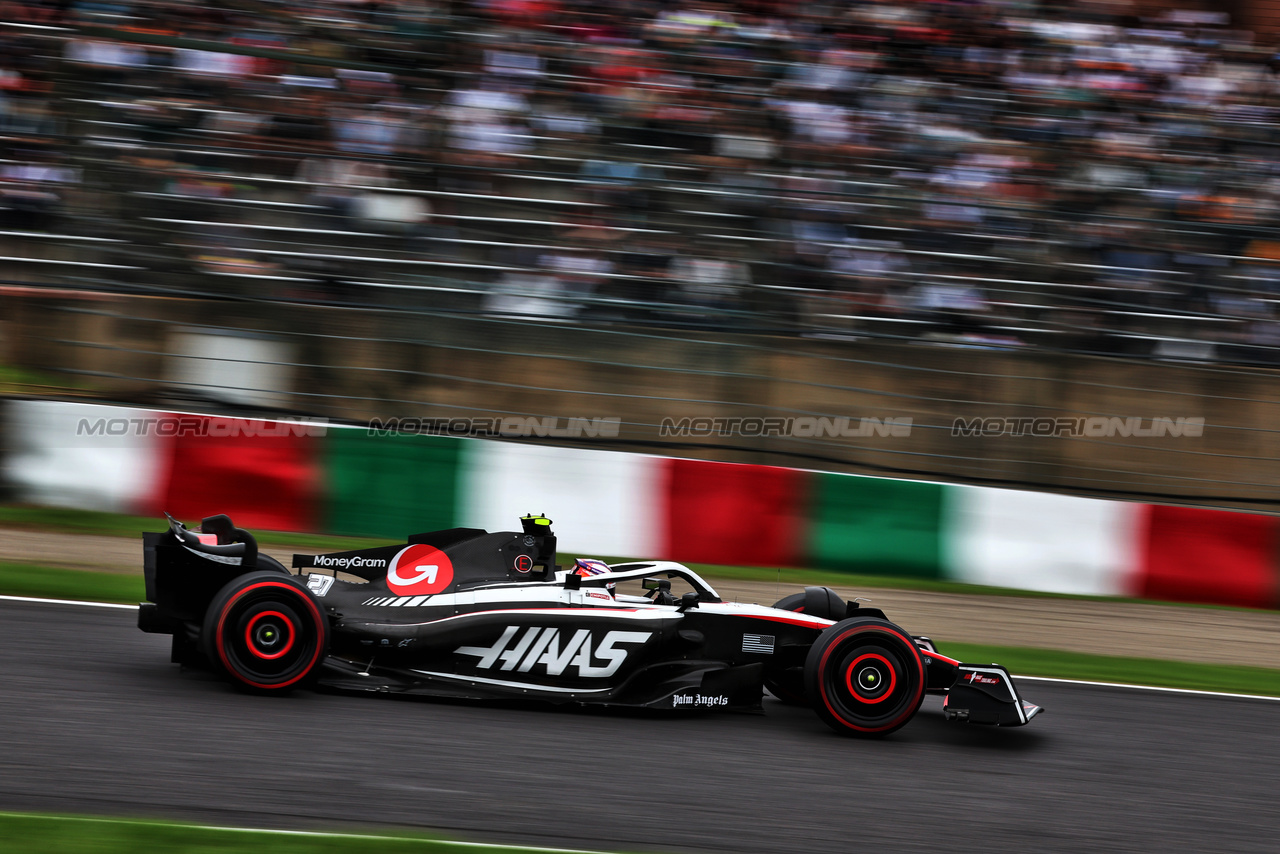 GP GIAPPONE, Kevin Magnussen (DEN) Haas VF-23.

22.09.2023. Formula 1 World Championship, Rd 17, Japanese Grand Prix, Suzuka, Japan, Practice Day.

- www.xpbimages.com, EMail: requests@xpbimages.com © Copyright: Moy / XPB Images