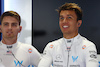 GP GIAPPONE, Alexander Albon (THA) Williams Racing (Right) e team mate Logan Sargeant (USA) Williams Racing.
22.09.2023. Formula 1 World Championship, Rd 17, Japanese Grand Prix, Suzuka, Japan, Practice Day.
 - www.xpbimages.com, EMail: requests@xpbimages.com © Copyright: Coates / XPB Images