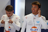 GP GIAPPONE, Alexander Albon (THA) Williams Racing (Right) e team mate Logan Sargeant (USA) Williams Racing.
22.09.2023. Formula 1 World Championship, Rd 17, Japanese Grand Prix, Suzuka, Japan, Practice Day.
 - www.xpbimages.com, EMail: requests@xpbimages.com © Copyright: Coates / XPB Images