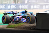 GP GIAPPONE, Pierre Gasly (FRA) Alpine F1 Team A523 crashed in the second practice session.
22.09.2023. Formula 1 World Championship, Rd 17, Japanese Grand Prix, Suzuka, Japan, Practice Day.
 - www.xpbimages.com, EMail: requests@xpbimages.com © Copyright: Coates / XPB Images