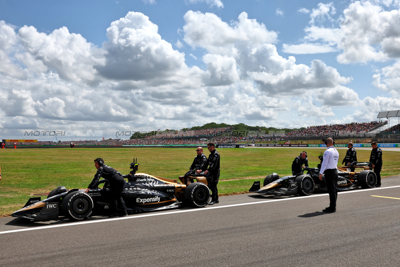 GP GRAN BRETAGNA, Apex F1 on the grid.

09.07.2023. Formula 1 World Championship, Rd 11, British Grand Prix, Silverstone, England, Gara Day.

- www.xpbimages.com, EMail: requests@xpbimages.com © Copyright: Batchelor / XPB Images