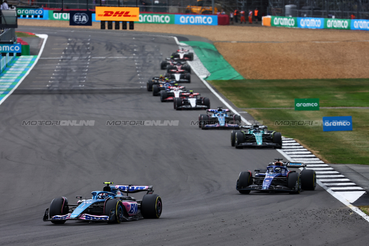 GP GRAN BRETAGNA, Pierre Gasly (FRA) Alpine F1 Team A523.

09.07.2023. Formula 1 World Championship, Rd 11, British Grand Prix, Silverstone, England, Gara Day.

- www.xpbimages.com, EMail: requests@xpbimages.com © Copyright: Batchelor / XPB Images