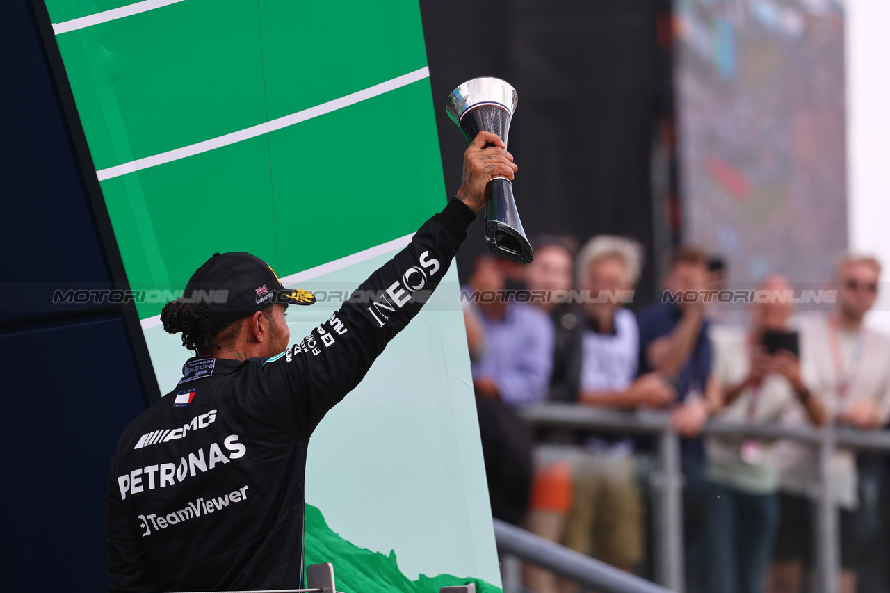 GP GRAN BRETAGNA, Lewis Hamilton (GBR) Mercedes AMG F1.
09.07.2023. Formula 1 World Championship, Rd 11, British Grand Prix, Silverstone, England, Gara Day.
- www.xpbimages.com, EMail: requests@xpbimages.com © Copyright: Batchelor / XPB Images