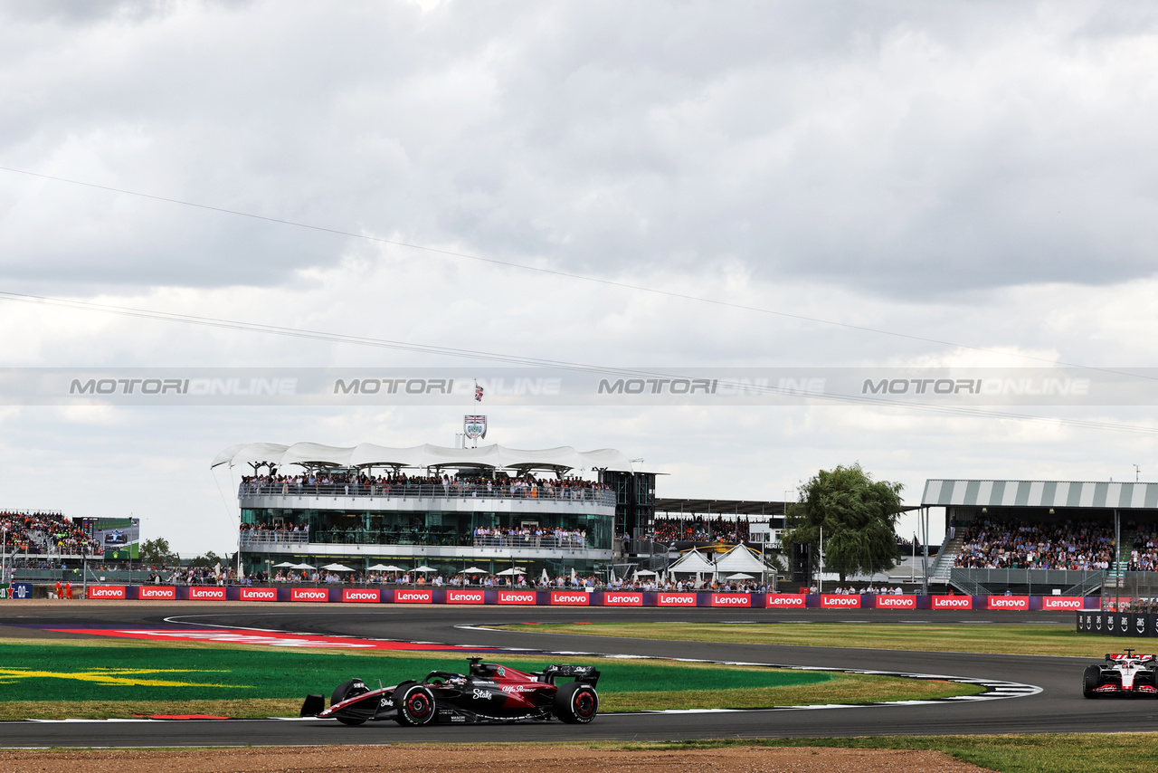 GP GRAN BRETAGNA, Valtteri Bottas (FIN) Alfa Romeo F1 Team C43.

09.07.2023. Formula 1 World Championship, Rd 11, British Grand Prix, Silverstone, England, Gara Day.

- www.xpbimages.com, EMail: requests@xpbimages.com © Copyright: Bearne / XPB Images