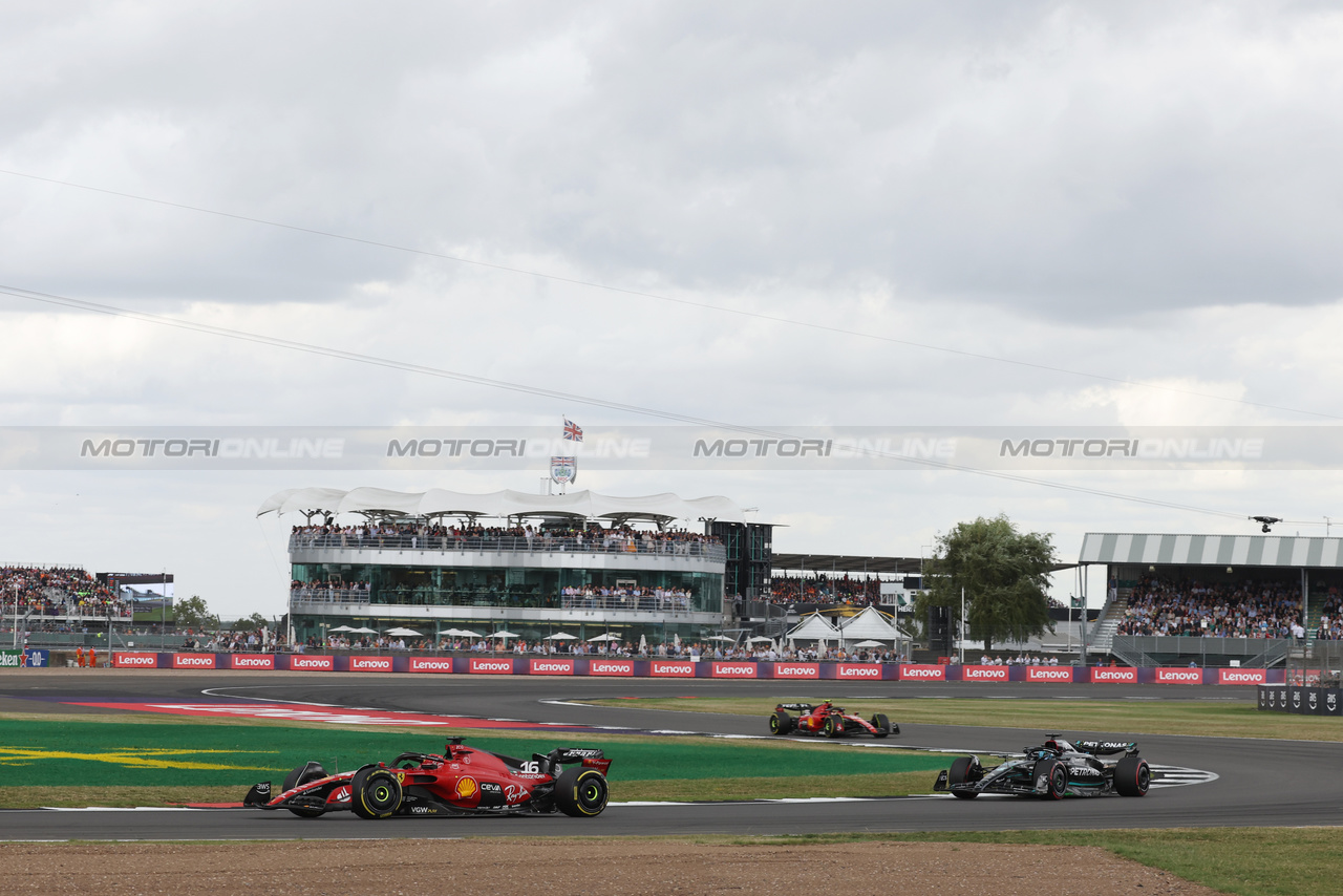 GP GRAN BRETAGNA, Charles Leclerc (MON) Ferrari SF-23.

09.07.2023. Formula 1 World Championship, Rd 11, British Grand Prix, Silverstone, England, Gara Day.

- www.xpbimages.com, EMail: requests@xpbimages.com © Copyright: Bearne / XPB Images