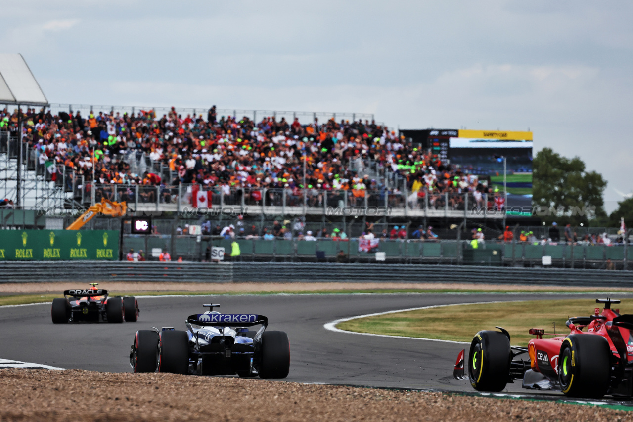 GP GRAN BRETAGNA, Alexander Albon (THA) Williams Racing FW45.

09.07.2023. Formula 1 World Championship, Rd 11, British Grand Prix, Silverstone, England, Gara Day.

- www.xpbimages.com, EMail: requests@xpbimages.com © Copyright: Bearne / XPB Images