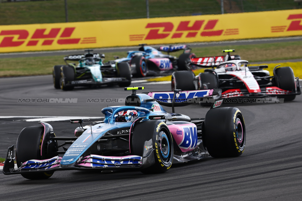 GP GRAN BRETAGNA, Pierre Gasly (FRA) Alpine F1 Team A523.

09.07.2023. Formula 1 World Championship, Rd 11, British Grand Prix, Silverstone, England, Gara Day.

- www.xpbimages.com, EMail: requests@xpbimages.com © Copyright: Charniaux / XPB Images