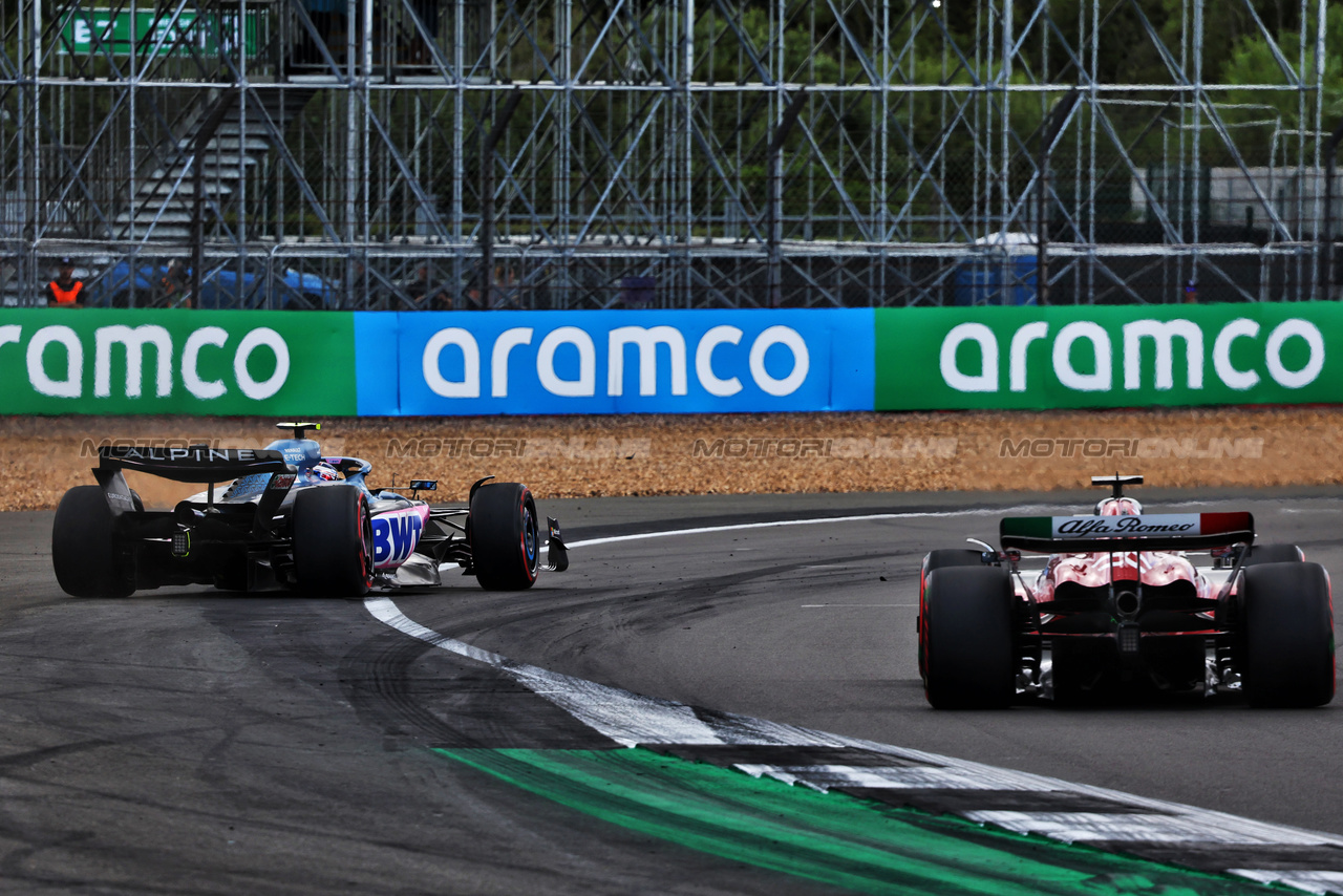 GP GRAN BRETAGNA, Pierre Gasly (FRA) Alpine F1 Team A523 runs wide.

09.07.2023. Formula 1 World Championship, Rd 11, British Grand Prix, Silverstone, England, Gara Day.

- www.xpbimages.com, EMail: requests@xpbimages.com © Copyright: Charniaux / XPB Images