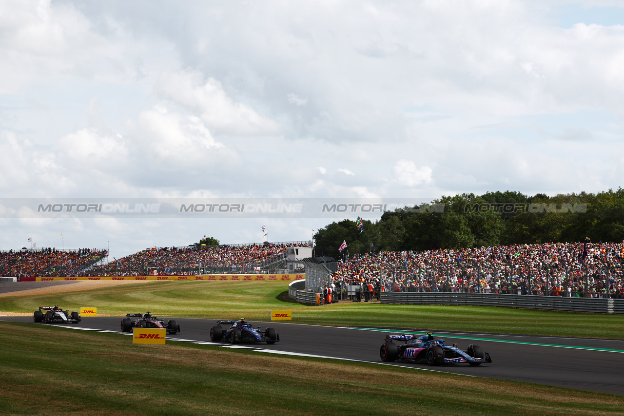 GP GRAN BRETAGNA, Pierre Gasly (FRA) Alpine F1 Team A523.

09.07.2023. Formula 1 World Championship, Rd 11, British Grand Prix, Silverstone, England, Gara Day.

 - www.xpbimages.com, EMail: requests@xpbimages.com © Copyright: Coates / XPB Images