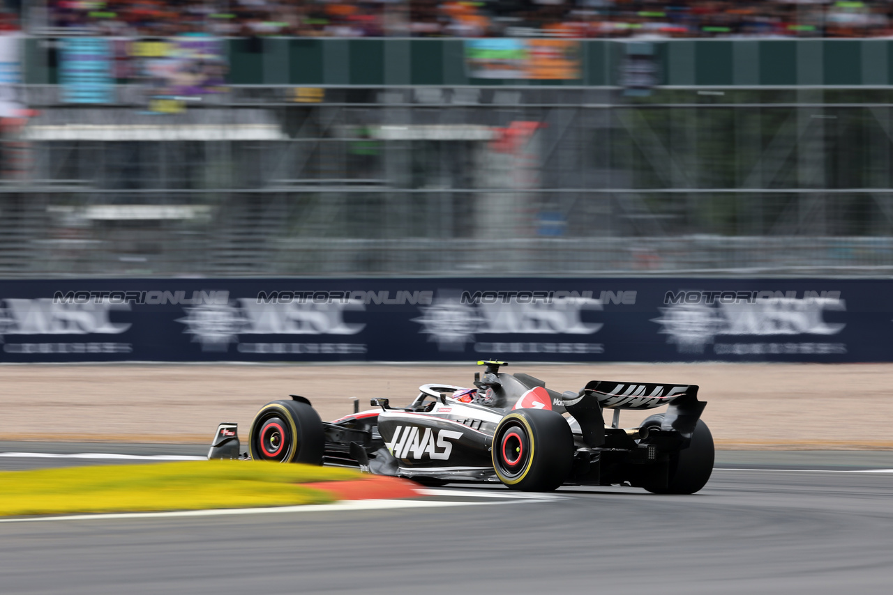 GP GRAN BRETAGNA, Nico Hulkenberg (GER) Haas VF-23.

09.07.2023. Formula 1 World Championship, Rd 11, British Grand Prix, Silverstone, England, Gara Day.

 - www.xpbimages.com, EMail: requests@xpbimages.com © Copyright: Rew / XPB Images