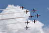 GP GRAN BRETAGNA, Circuit Atmosfera - Red Arrows.
09.07.2023. Formula 1 World Championship, Rd 11, British Grand Prix, Silverstone, England, Gara Day.
- www.xpbimages.com, EMail: requests@xpbimages.com © Copyright: Staley / XPB Images