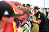 GP GRAN BRETAGNA, Zhou Guanyu (CHN) Alfa Romeo F1 Team with fans.
09.07.2023. Formula 1 World Championship, Rd 11, British Grand Prix, Silverstone, England, Gara Day.
 - www.xpbimages.com, EMail: requests@xpbimages.com © Copyright: Coates / XPB Images