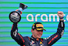 GP GRAN BRETAGNA, Gara winner Max Verstappen (NLD) Red Bull Racing celebrates on the podium.
09.07.2023. Formula 1 World Championship, Rd 11, British Grand Prix, Silverstone, England, Gara Day.
 - www.xpbimages.com, EMail: requests@xpbimages.com © Copyright: Rew / XPB Images