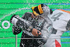 GP GRAN BRETAGNA, Lewis Hamilton (GBR) Mercedes AMG F1 celebrates his third position on the podium.
09.07.2023. Formula 1 World Championship, Rd 11, British Grand Prix, Silverstone, England, Gara Day.
 - www.xpbimages.com, EMail: requests@xpbimages.com © Copyright: Rew / XPB Images