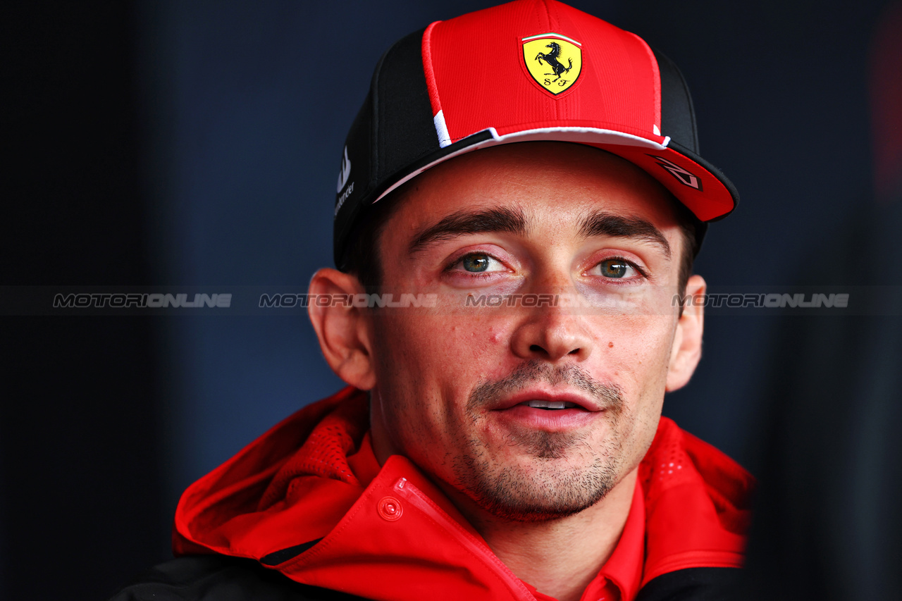 GP GRAN BRETAGNA, Charles Leclerc (MON) Ferrari.

06.07.2023. Formula 1 World Championship, Rd 11, British Grand Prix, Silverstone, England, Preparation Day.

 - www.xpbimages.com, EMail: requests@xpbimages.com © Copyright: Coates / XPB Images