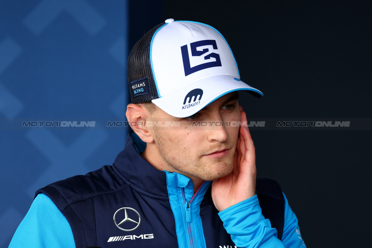 GP GRAN BRETAGNA, Logan Sargeant (USA) Williams Racing.

06.07.2023. Formula 1 World Championship, Rd 11, British Grand Prix, Silverstone, England, Preparation Day.

 - www.xpbimages.com, EMail: requests@xpbimages.com © Copyright: Coates / XPB Images