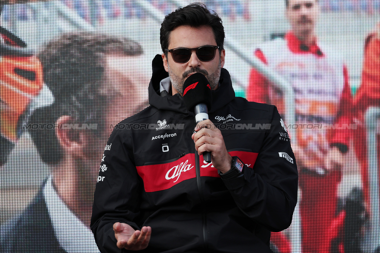 GP GRAN BRETAGNA, Stefano Battiston, Alfa Romeo F1 Team Head of Marketing e Communications .

06.07.2023. Formula 1 World Championship, Rd 11, British Grand Prix, Silverstone, England, Preparation Day.

 - www.xpbimages.com, EMail: requests@xpbimages.com © Copyright: Rew / XPB Images