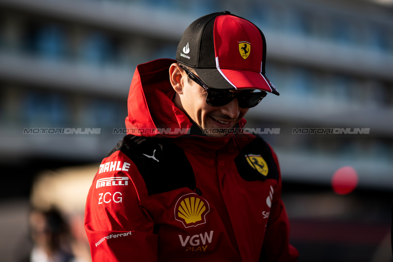 GP GRAN BRETAGNA, Charles Leclerc (MON) Ferrari.

06.07.2023. Formula 1 World Championship, Rd 11, British Grand Prix, Silverstone, England, Preparation Day.

- www.xpbimages.com, EMail: requests@xpbimages.com © Copyright: Staley / XPB Images