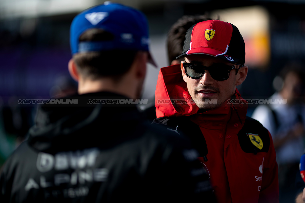 GP GRAN BRETAGNA, Charles Leclerc (MON) Ferrari.

06.07.2023. Formula 1 World Championship, Rd 11, British Grand Prix, Silverstone, England, Preparation Day.

- www.xpbimages.com, EMail: requests@xpbimages.com © Copyright: Staley / XPB Images