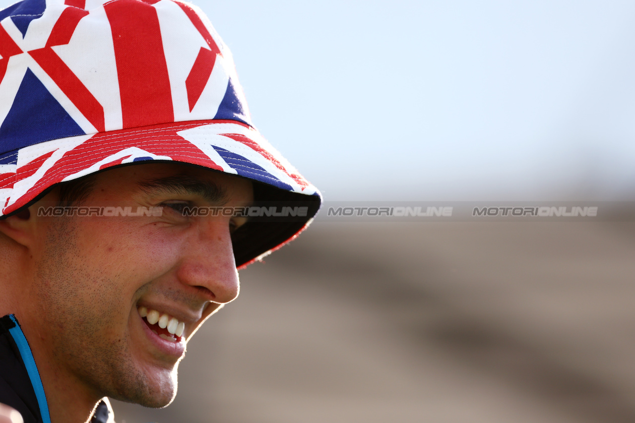 GP GRAN BRETAGNA, Esteban Ocon (FRA) Alpine F1 Team.

06.07.2023. Formula 1 World Championship, Rd 11, British Grand Prix, Silverstone, England, Preparation Day.

 - www.xpbimages.com, EMail: requests@xpbimages.com © Copyright: Coates / XPB Images