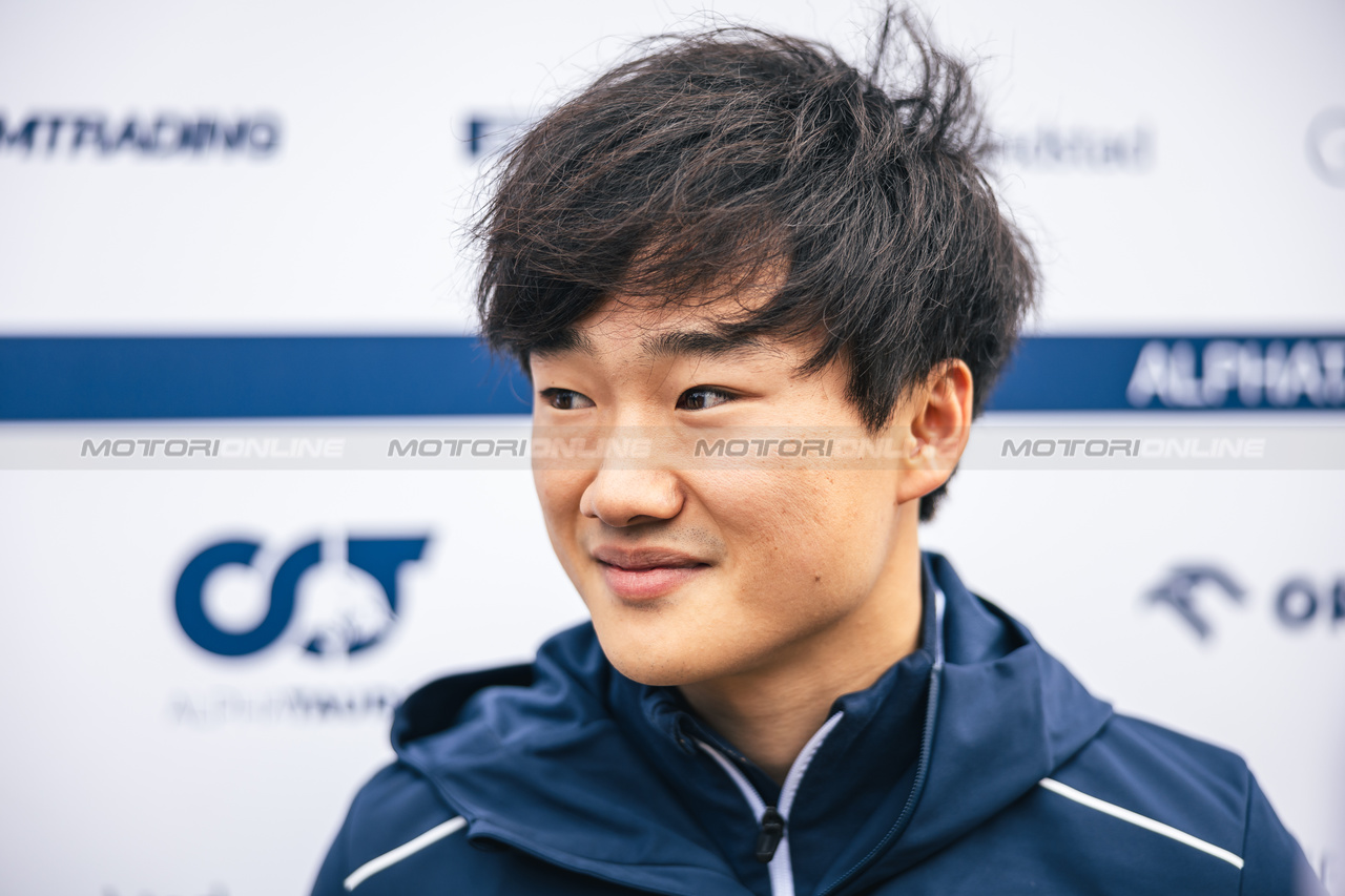 GP GRAN BRETAGNA, Yuki Tsunoda (JPN) AlphaTauri.

06.07.2023. Formula 1 World Championship, Rd 11, British Grand Prix, Silverstone, England, Preparation Day.

- www.xpbimages.com, EMail: requests@xpbimages.com © Copyright: Batchelor / XPB Images