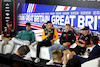 GP GRAN BRETAGNA, (L to R): Sergio Perez (MEX) Red Bull Racing; Lance Stroll (CDN) Aston Martin F1 Team; Lando Norris (GBR) McLaren; Kevin Magnussen (DEN) Haas F1 Team; e Valtteri Bottas (FIN) Alfa Romeo F1 Team, in the FIA Press Conference.
06.07.2023. Formula 1 World Championship, Rd 11, British Grand Prix, Silverstone, England, Preparation Day.
- www.xpbimages.com, EMail: requests@xpbimages.com © Copyright: Bearne / XPB Images