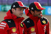 GP GRAN BRETAGNA, (L to R): Charles Leclerc (MON) Ferrari with team mate Carlos Sainz Jr (ESP) Ferrari.
06.07.2023. Formula 1 World Championship, Rd 11, British Grand Prix, Silverstone, England, Preparation Day.
 - www.xpbimages.com, EMail: requests@xpbimages.com © Copyright: Coates / XPB Images