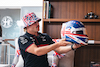 GP GRAN BRETAGNA, Valtteri Bottas (FIN) Alfa Romeo F1 Team with British themed helmet.
06.07.2023. Formula 1 World Championship, Rd 11, British Grand Prix, Silverstone, England, Preparation Day.
- www.xpbimages.com, EMail: requests@xpbimages.com © Copyright: Bearne / XPB Images